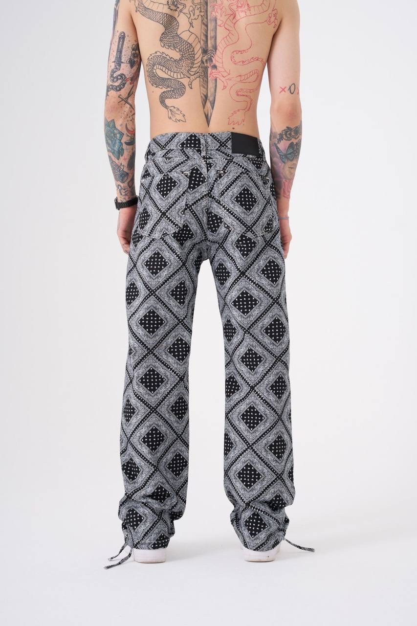 Baggy Java Printed Pantolon 