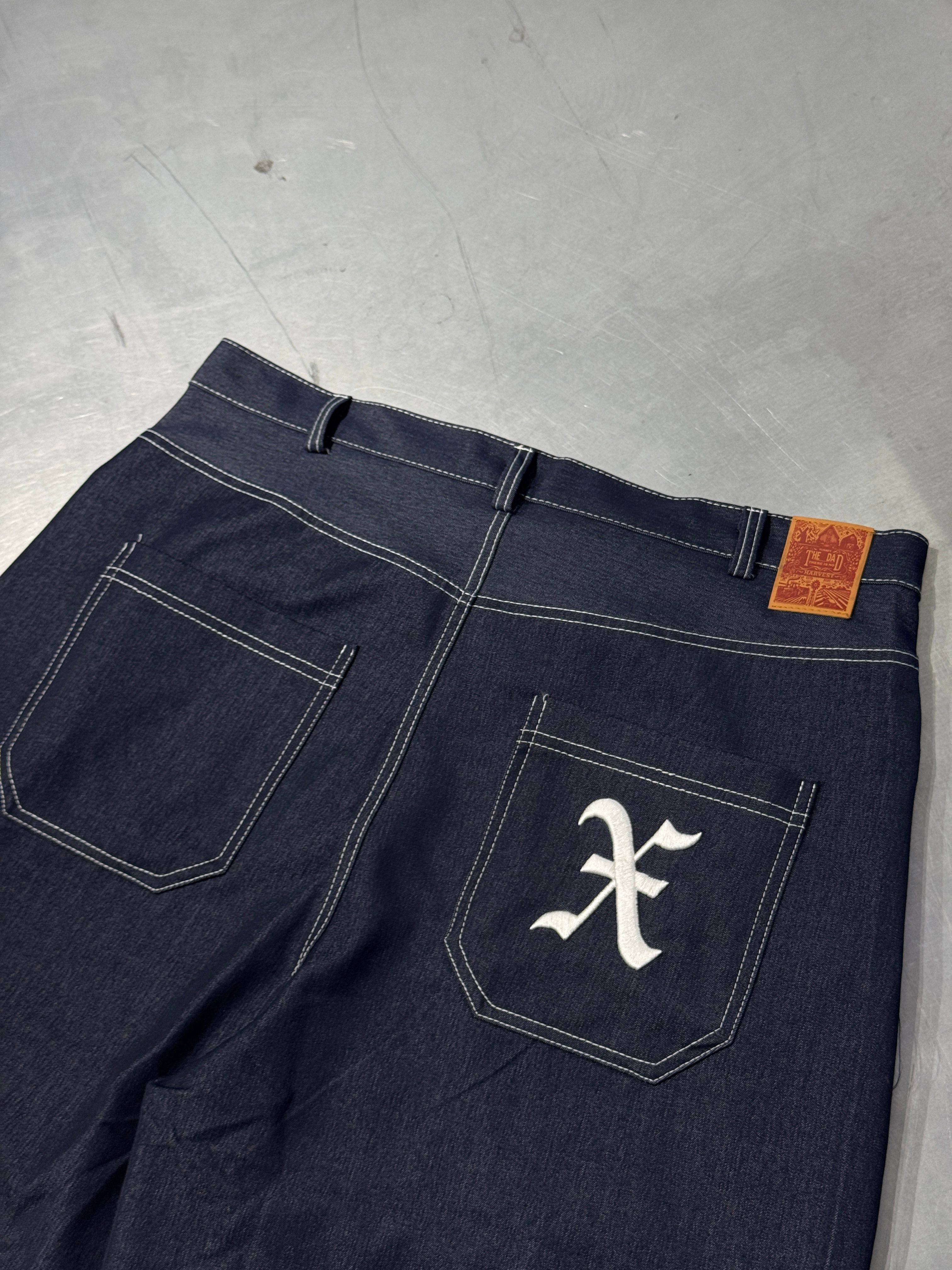 Denim Believe Oversize Long Şort