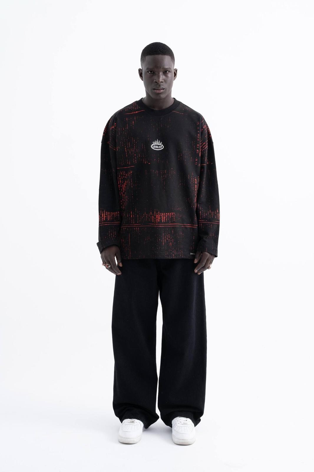 All Ower Long Sleeve Sweatshirt