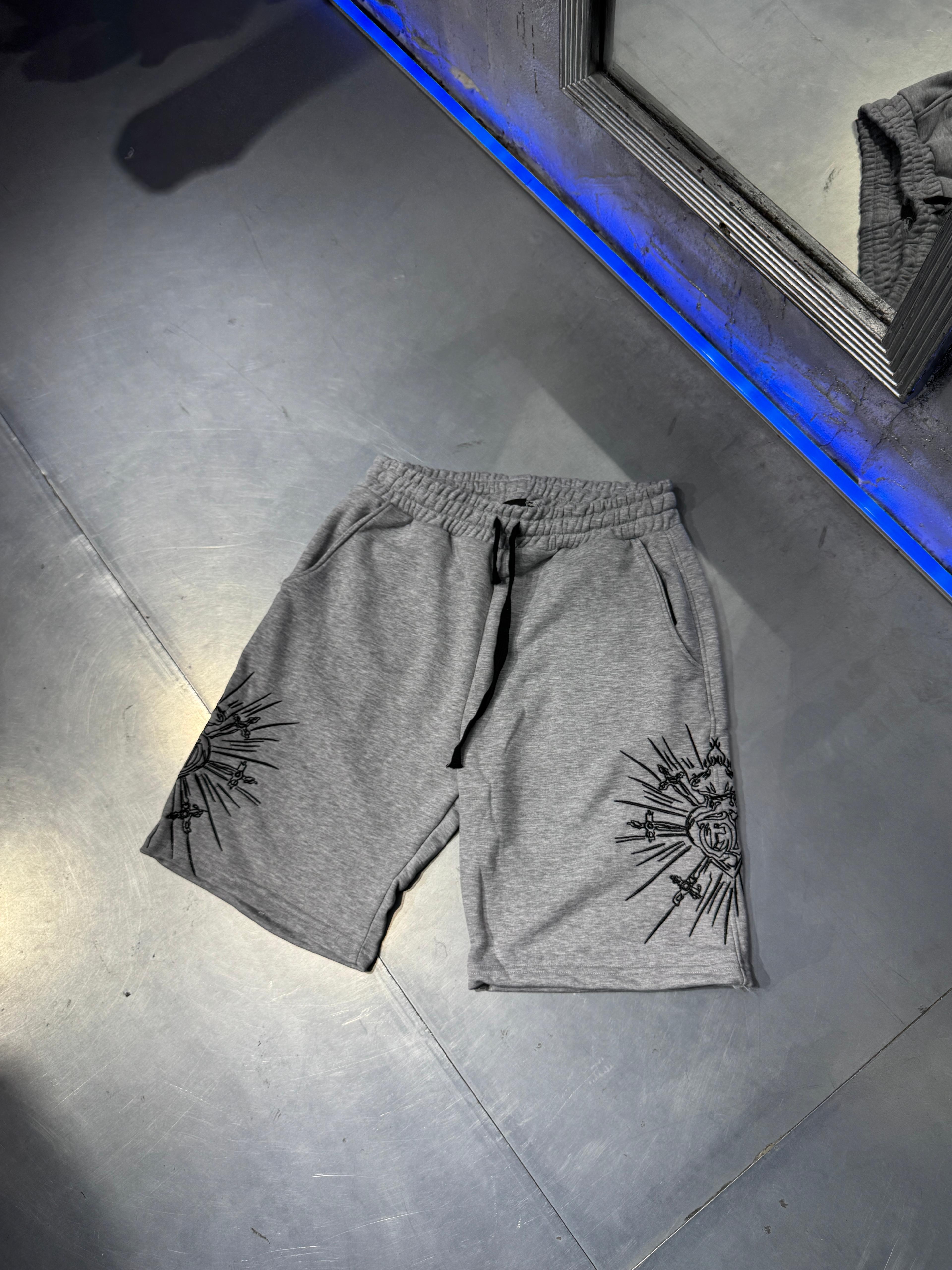 Shadow Crest 3 İplik Acid Wash Şort
