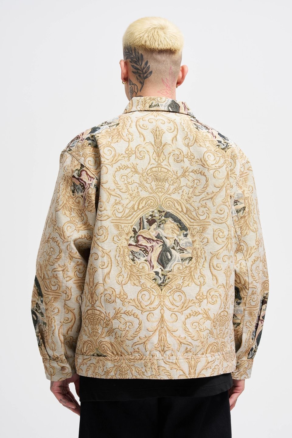 Vintage Baroque Patterned Premium Jacket