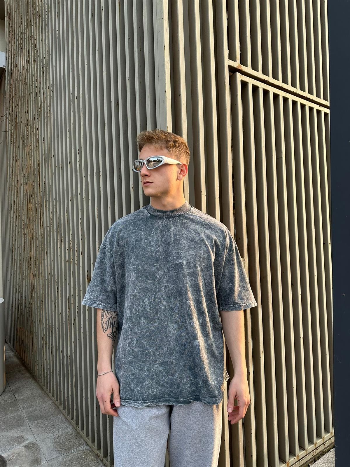 Oversize Acid Wash Spply T-Shirt