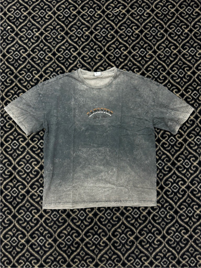 Gangster Acid Wash Oversize T-Shirt