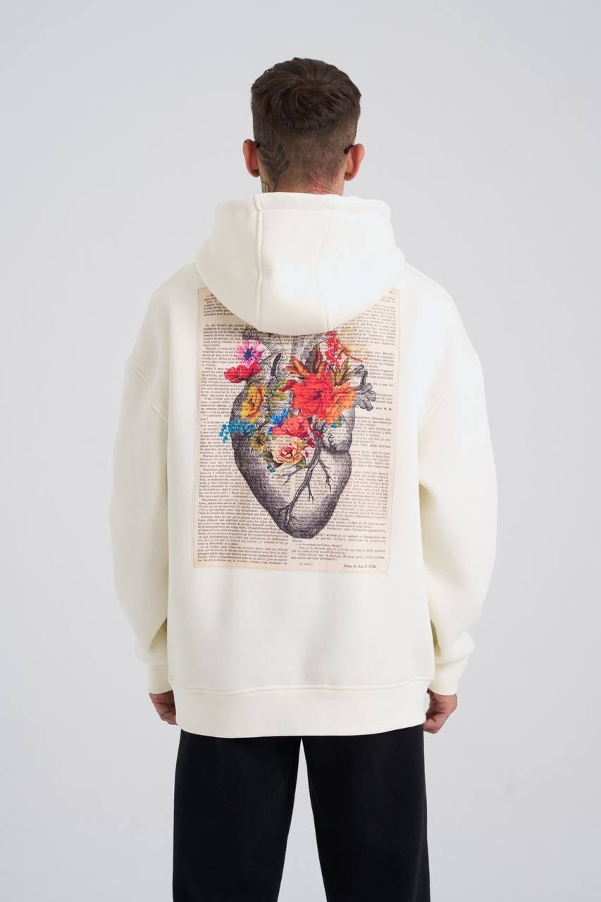 Heart Of Glass Şardonlu Hoodie