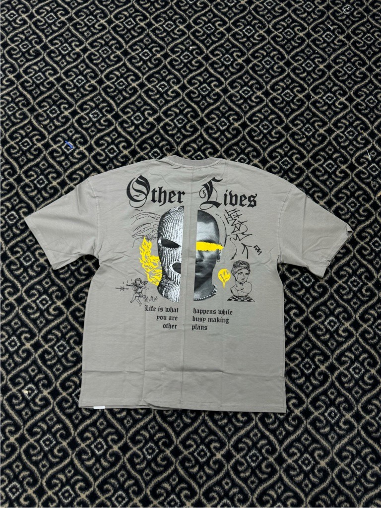 Other Vibes Oversize T-Shirt - İce Gri