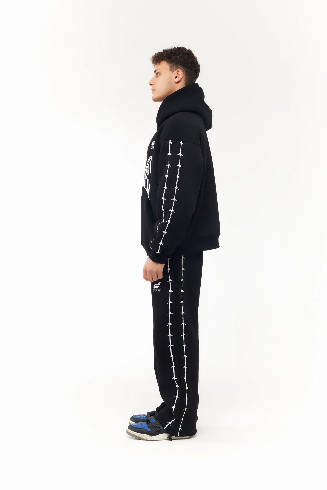 Driver Takım Oversize Nakış Detaylı