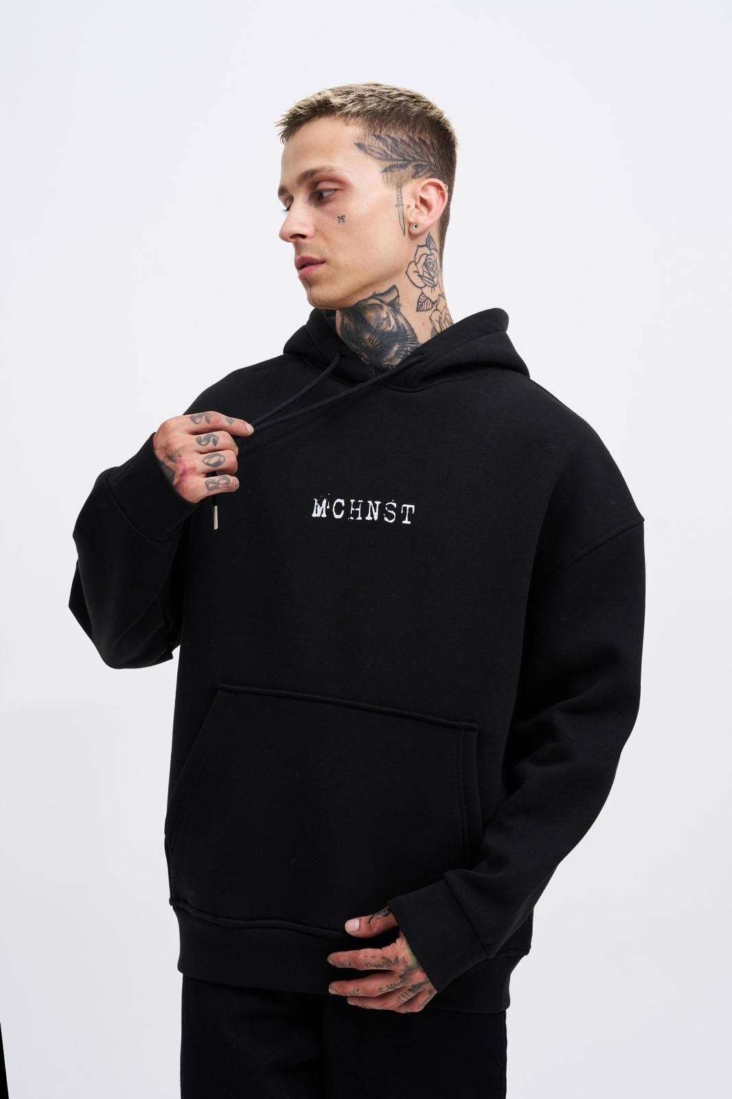 Good And Evil Şardonlu Hoodie