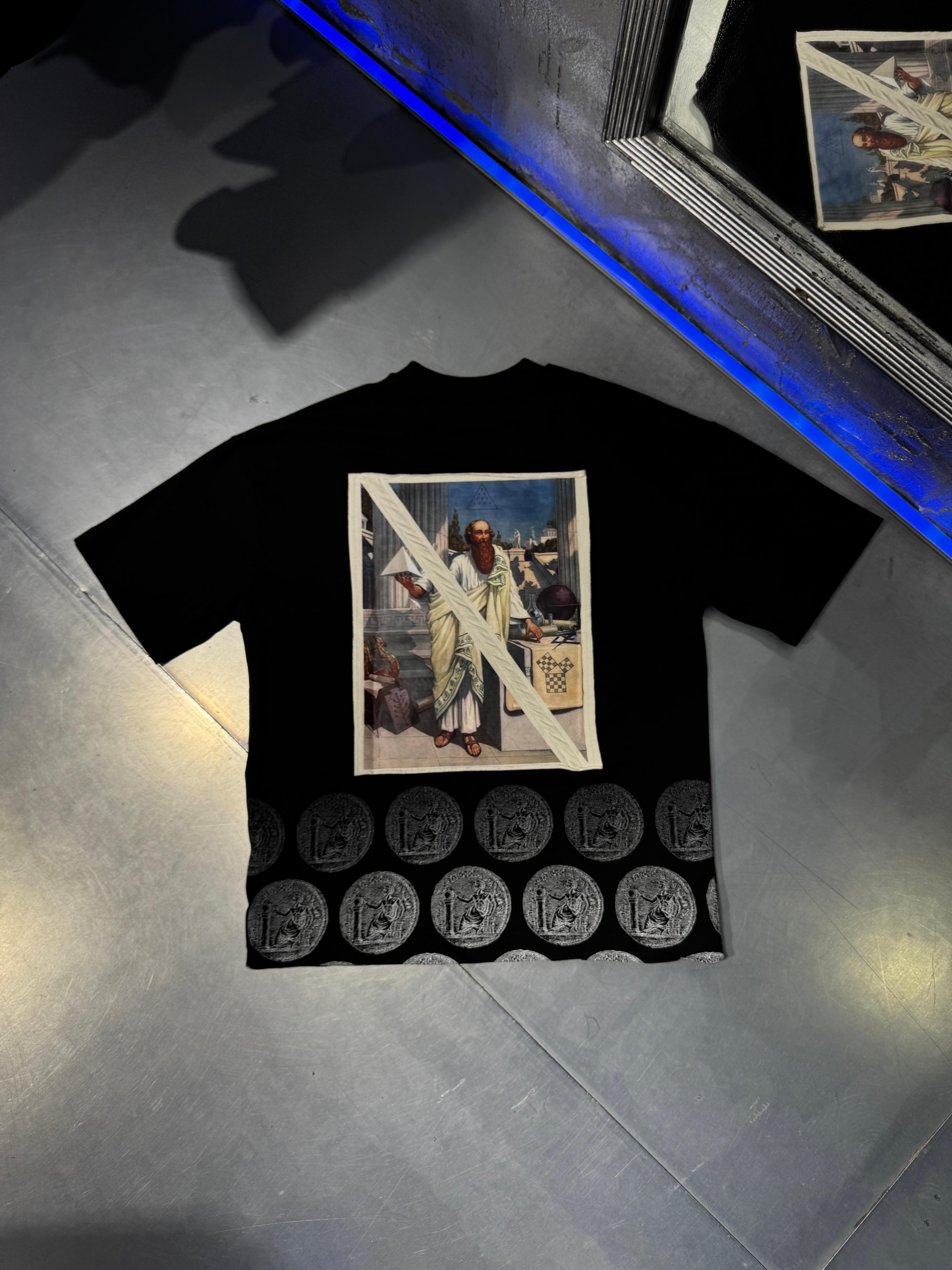 Pisagor Tree Oversize T-Shirt