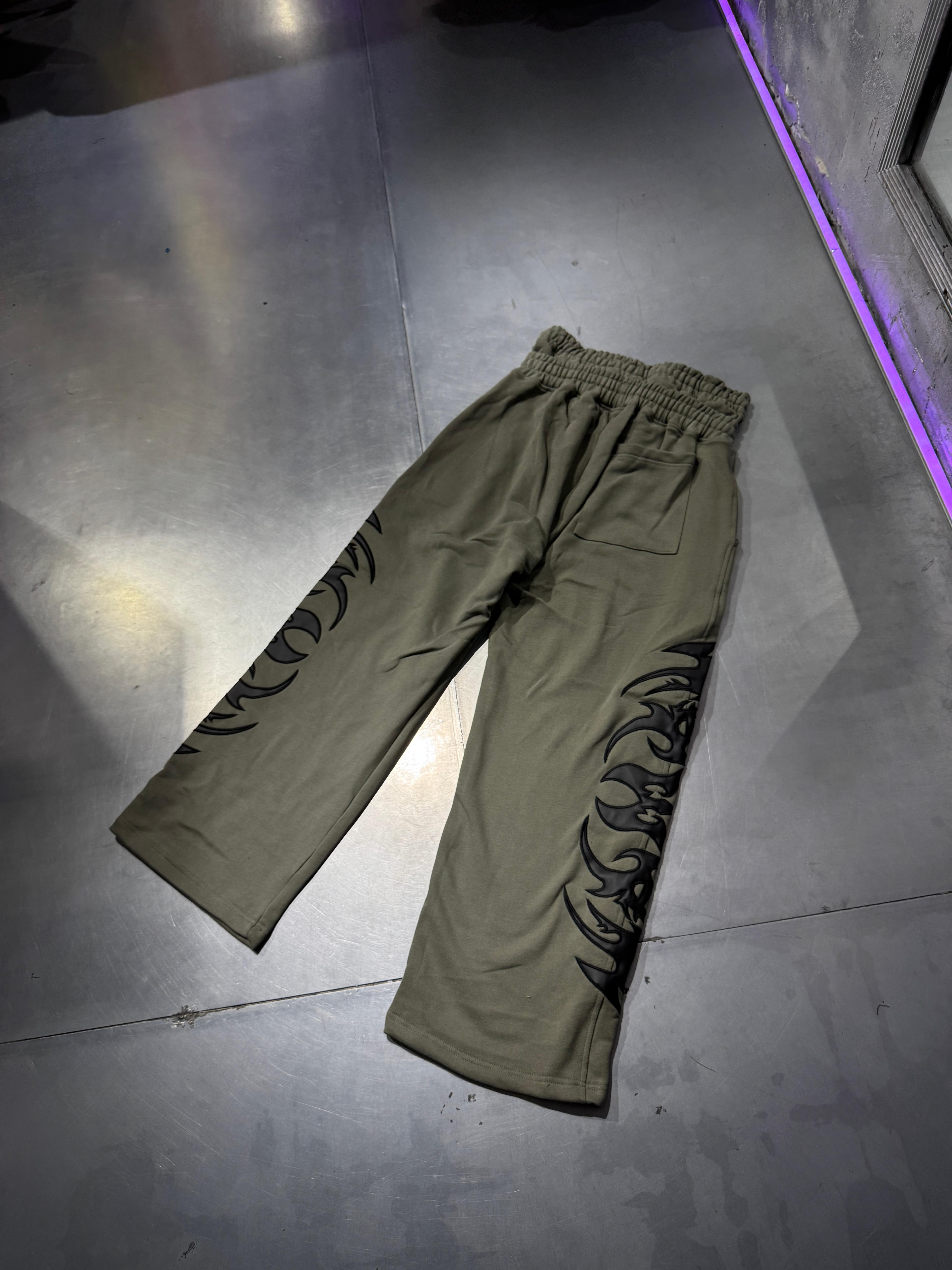 3 İplik Premium Gothic Script Baggy Eşofman