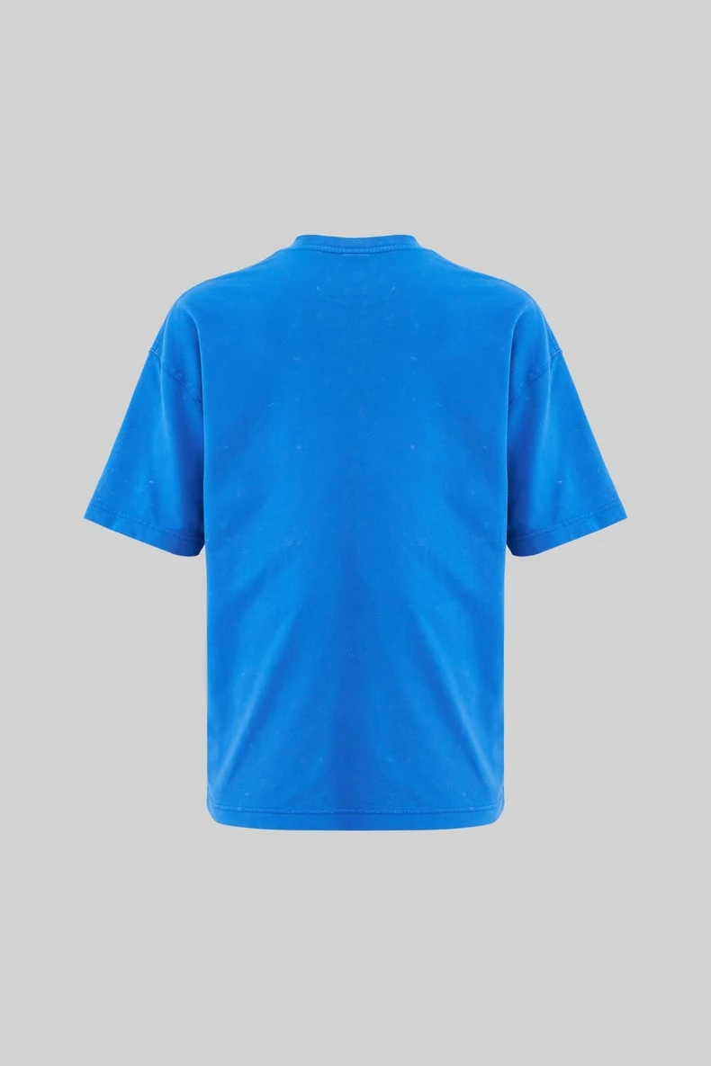 Graphic And Slogan Printed Yikamali Oversize