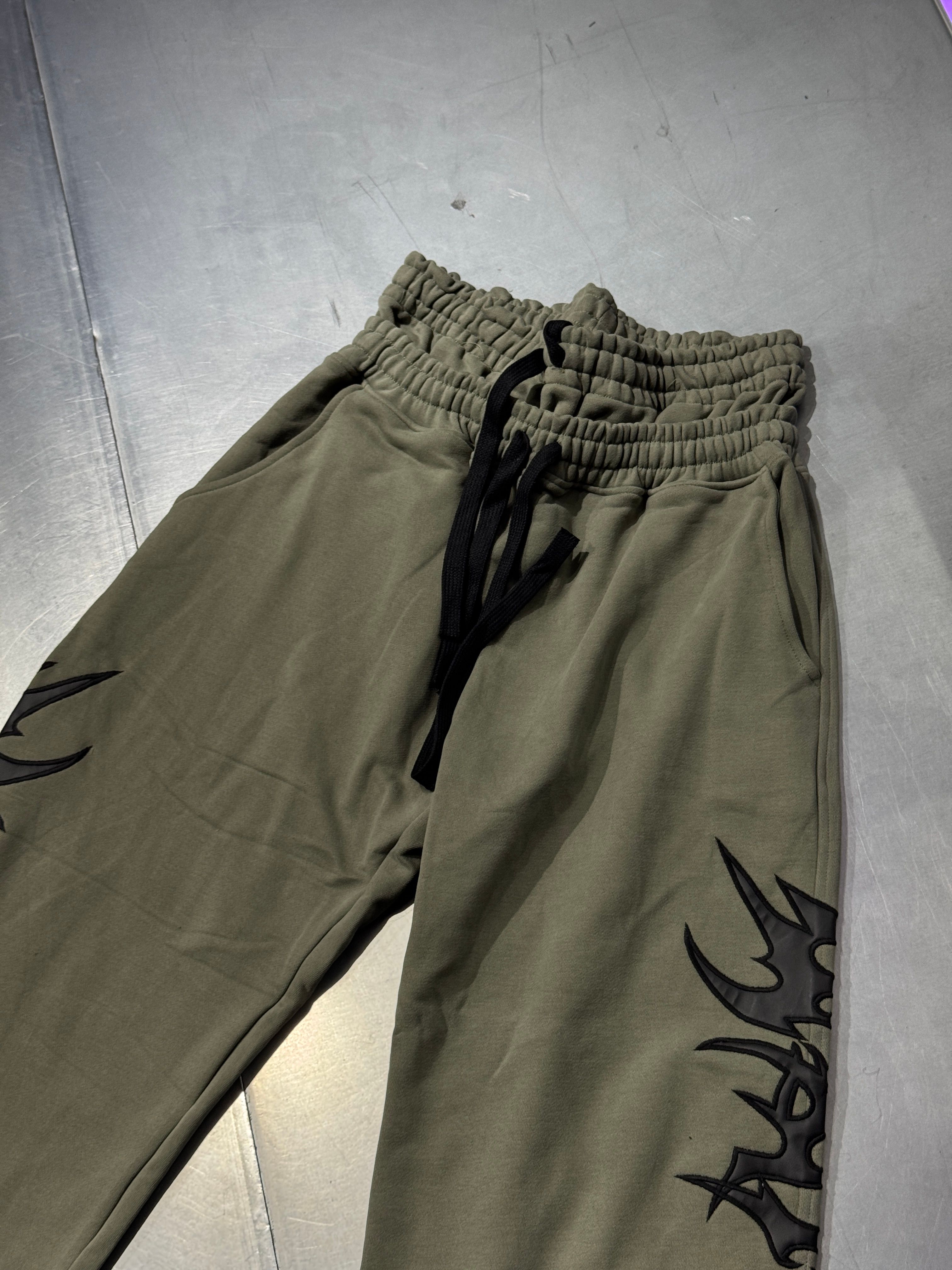 3 İplik Premium Gothic Script Baggy Eşofman
