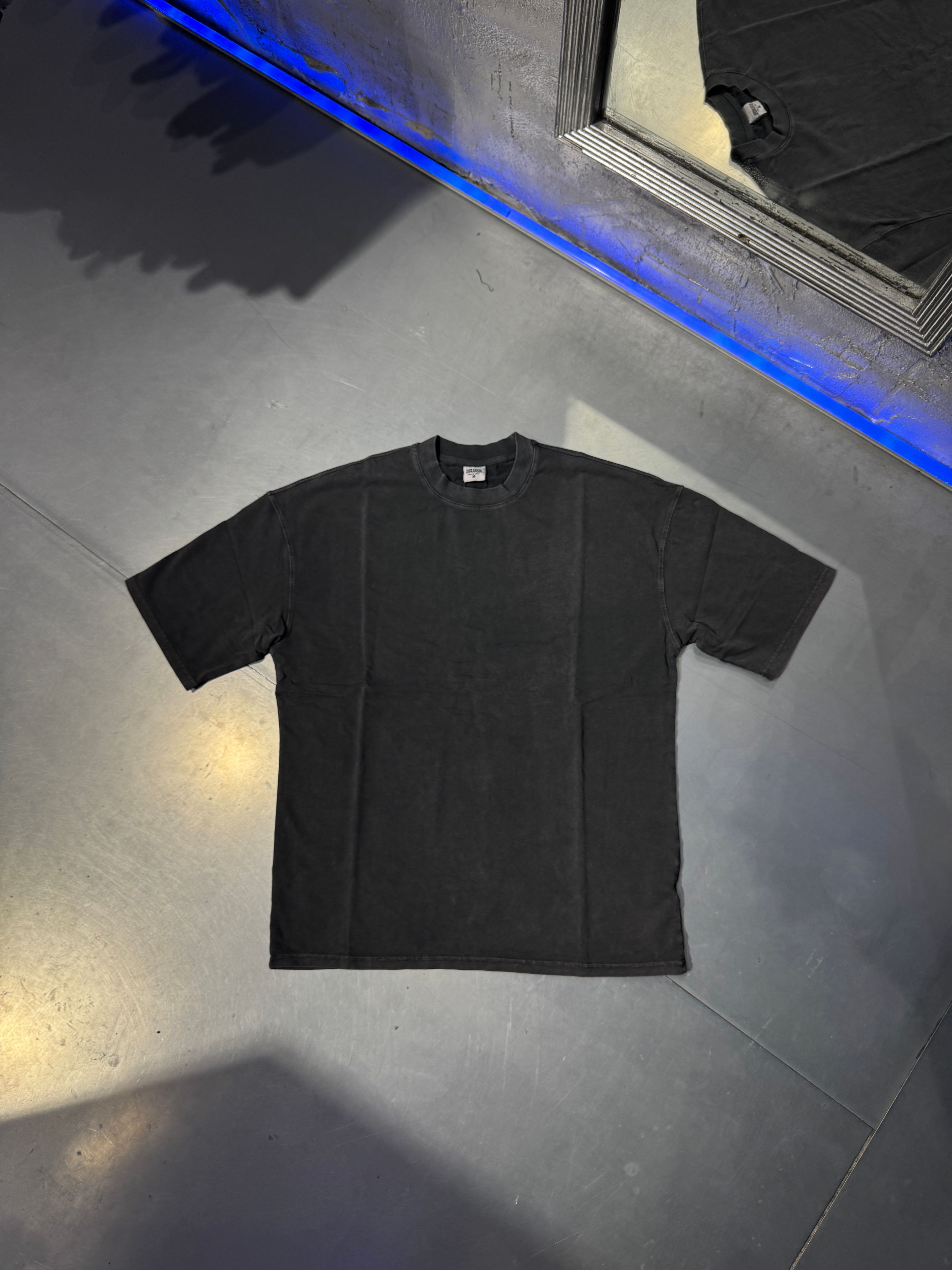 Oversize Acid Wash Basic T-Shirt