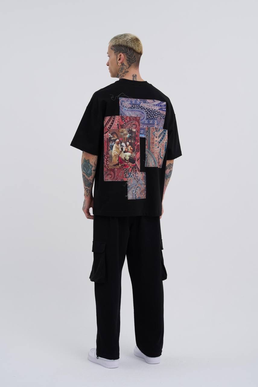 Patchwork Oversize T-Shirt
