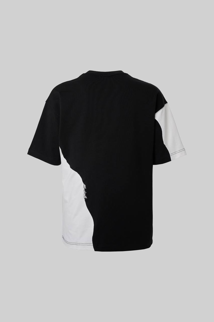 Distressed Stitch And Embroidered Oversize T-Shirt