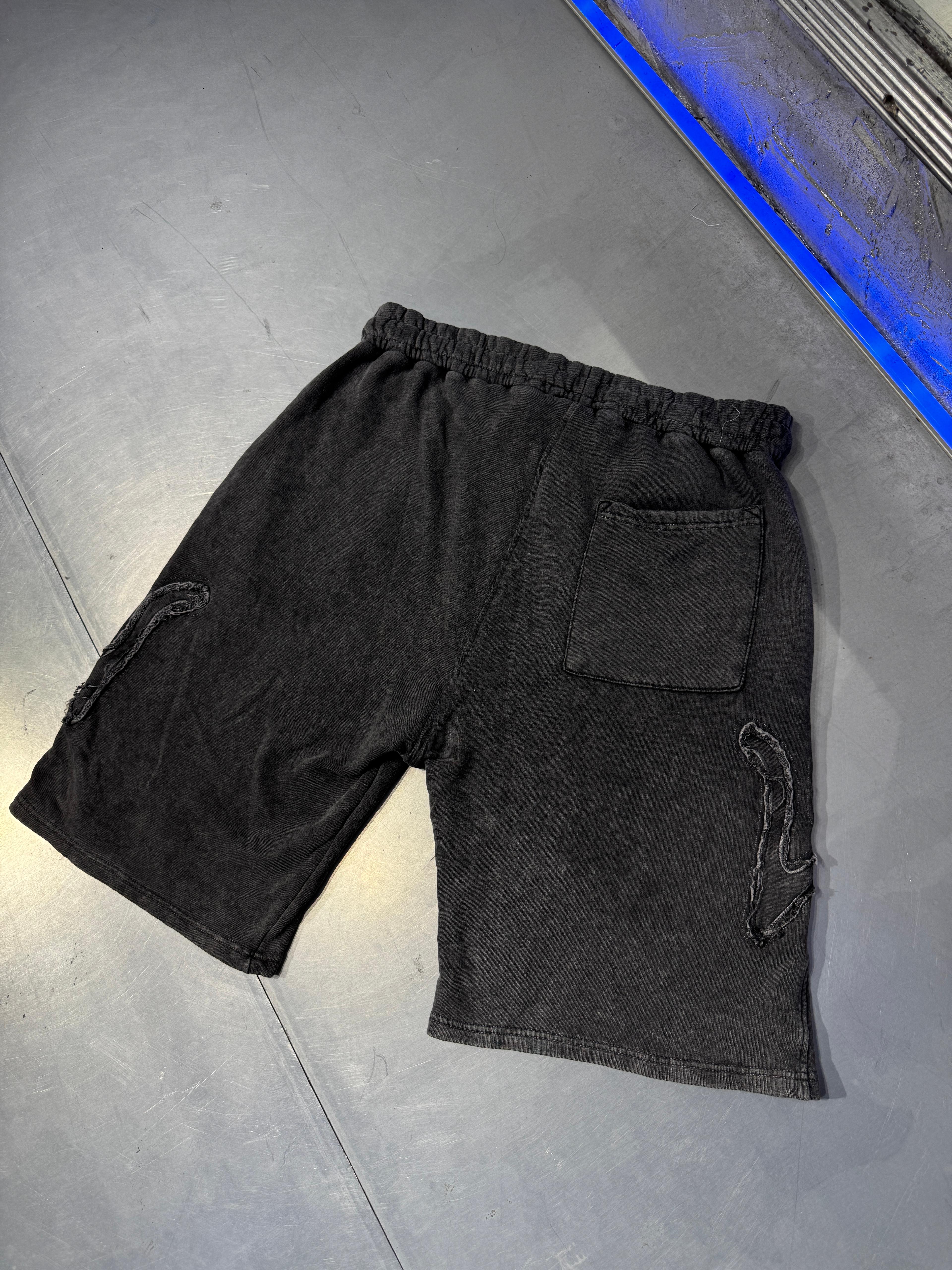 Westside Burn  Acid Wash 3 İplik Şort