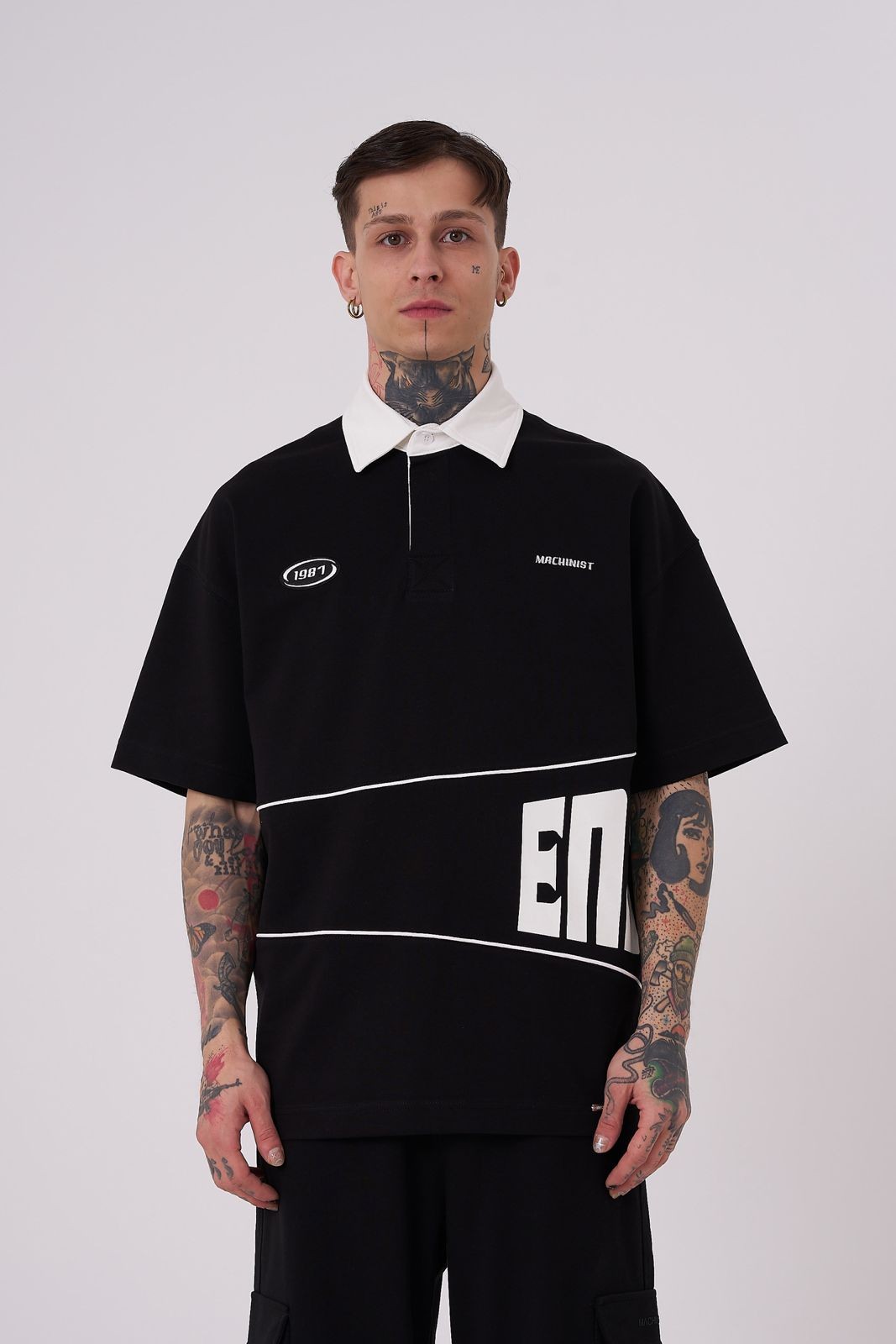 Endlees Printed Oversize Polo