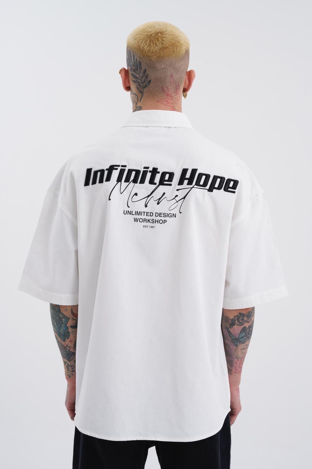 Infinite Hope Oversize Gömlek