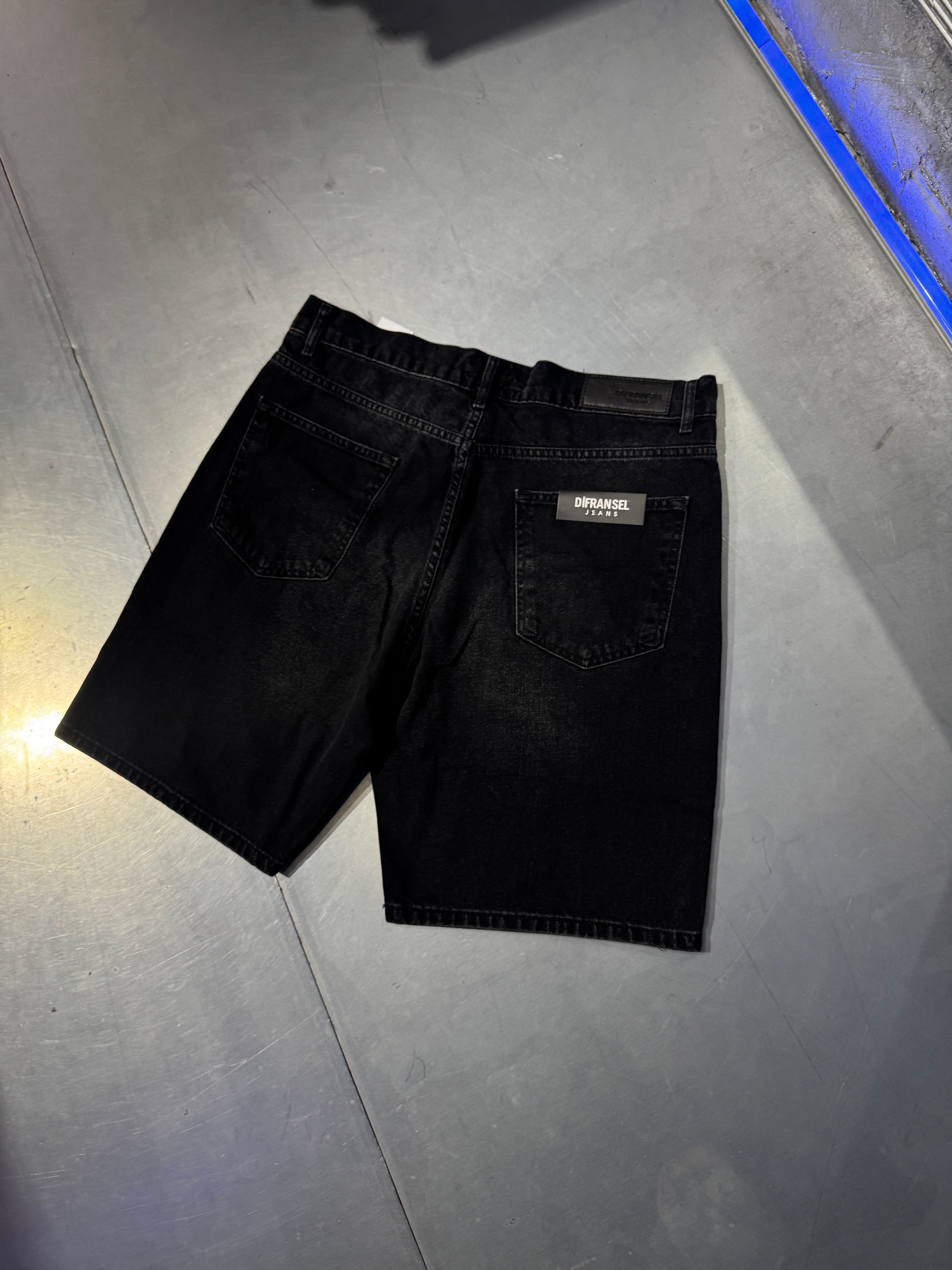 Regular Fit Denim Şort
