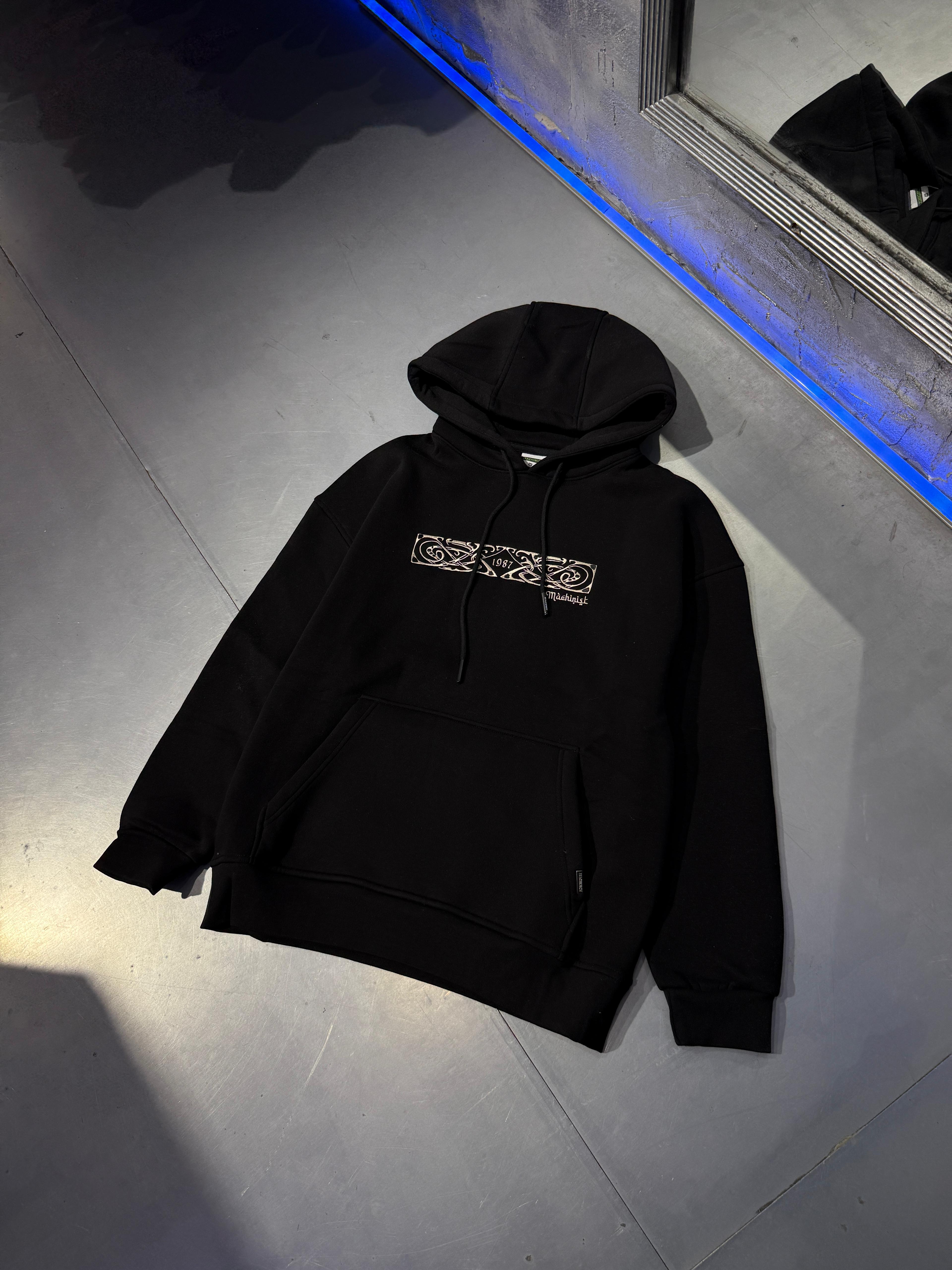 Oversize Culture Printed Hoodie