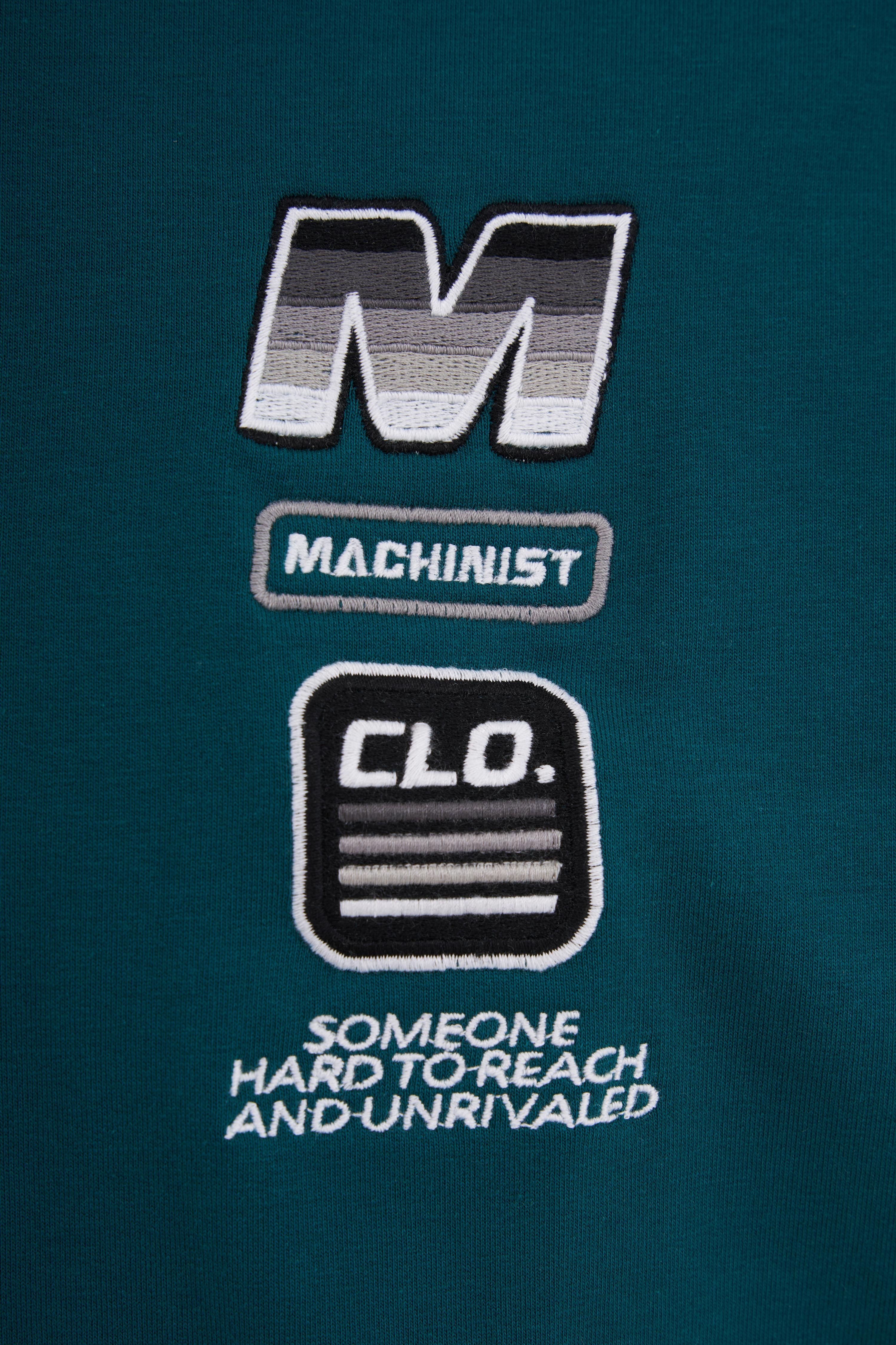 Oversize Striped And Embroidered  T-Shirt