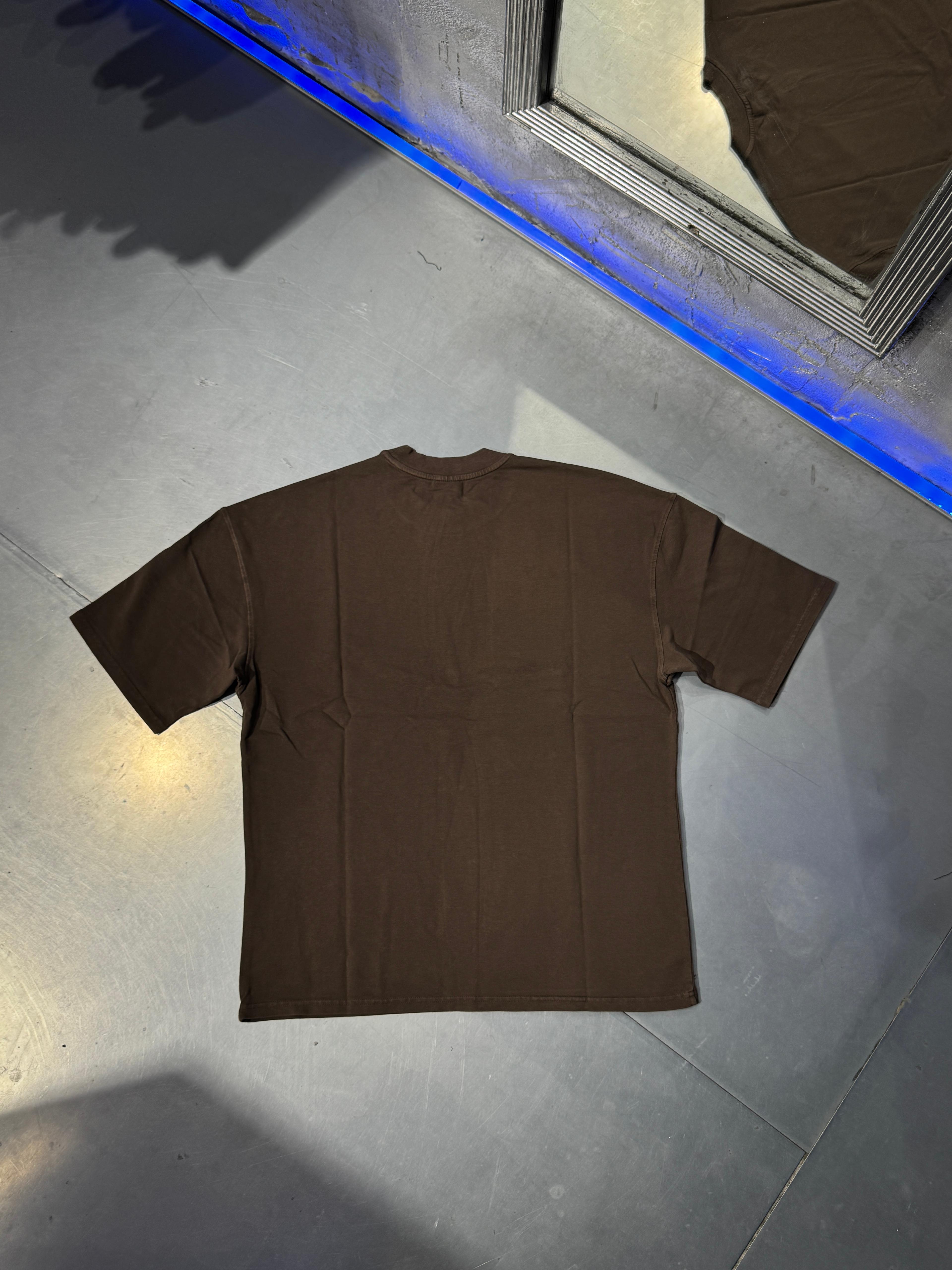 Oversize Acid Wash Basic T-Shirt
