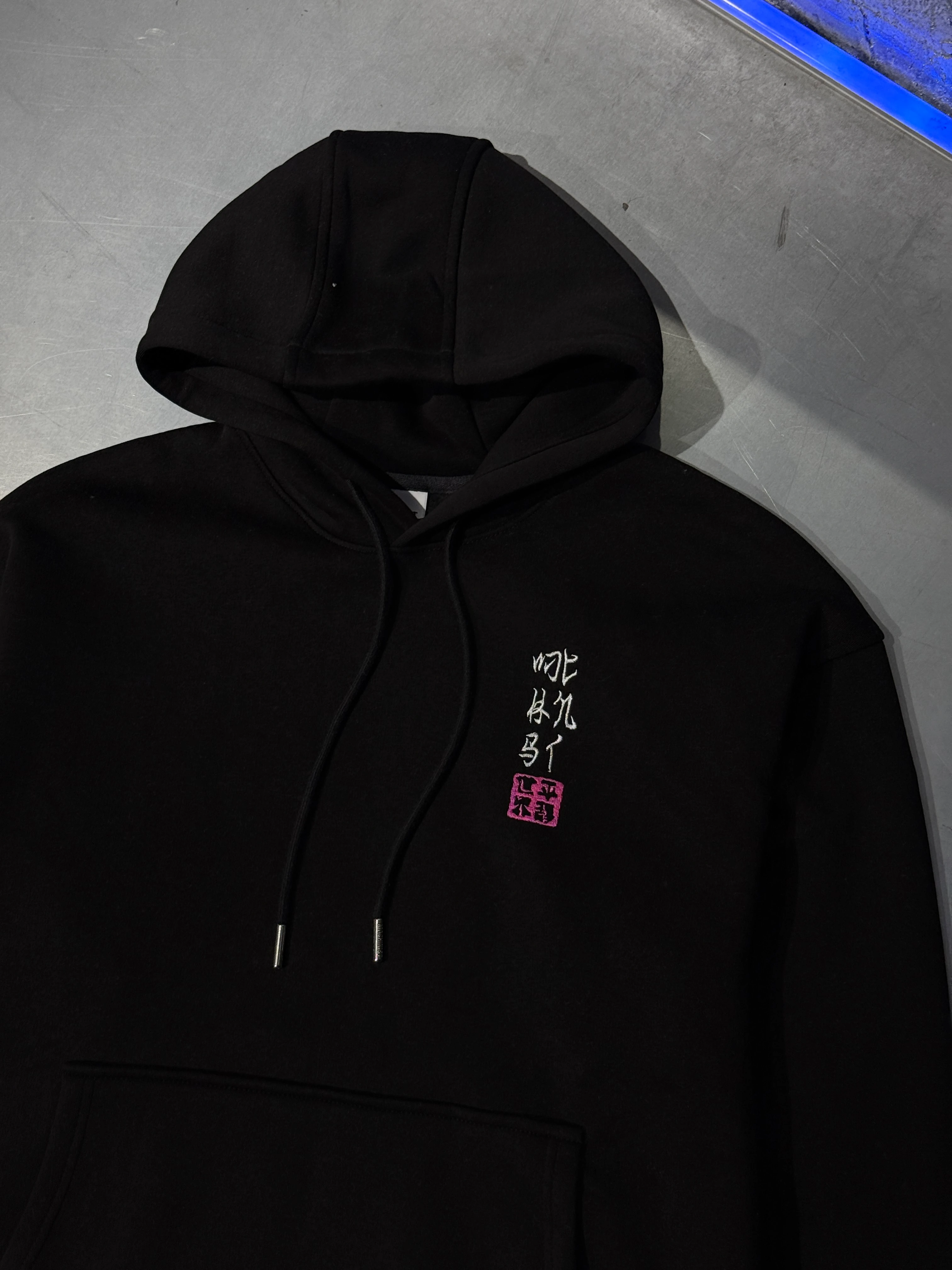 Cherry Blossoms Şardonlu 3 iplik Hoodie