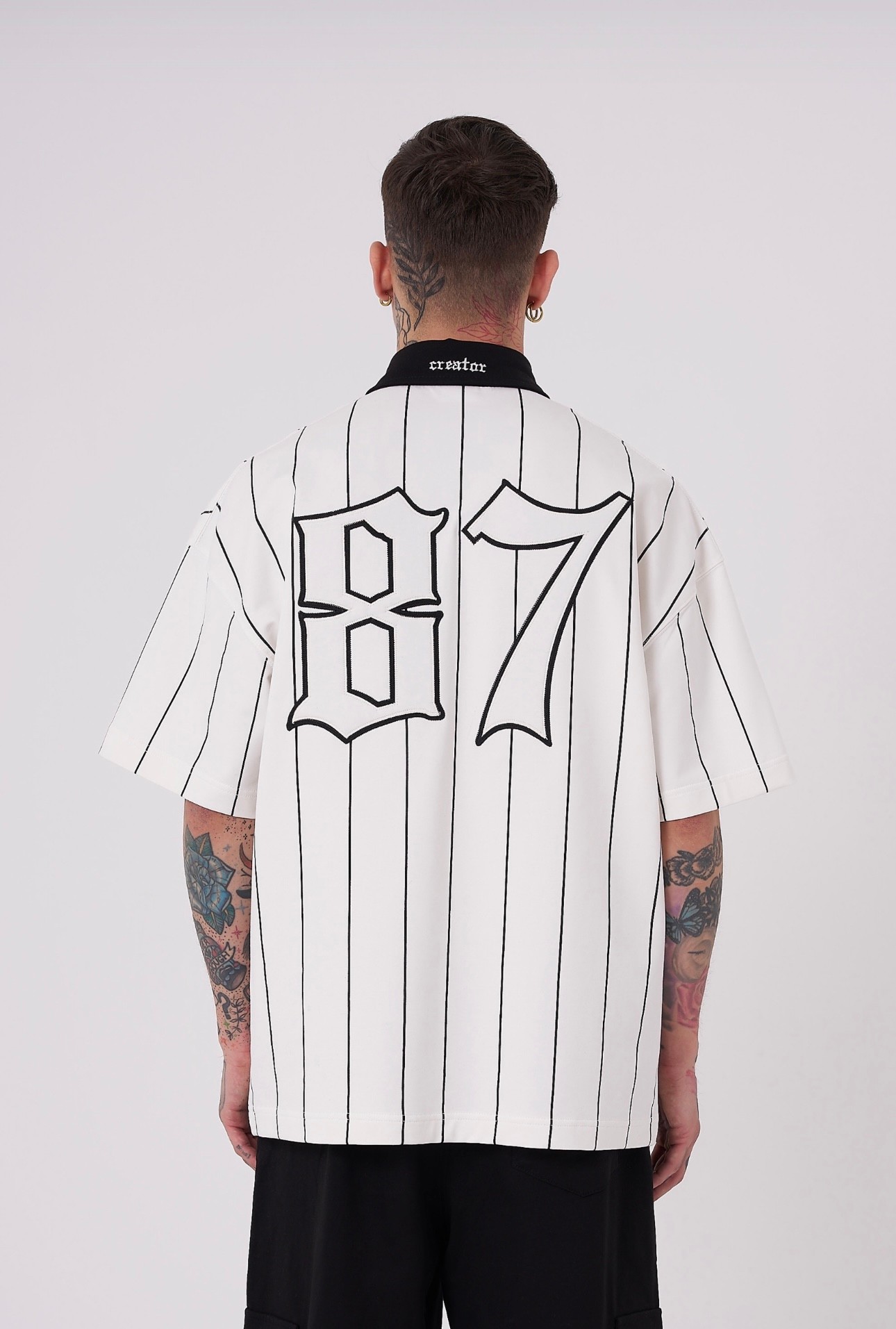 87 Baseball Polo Oversize T-Shirt