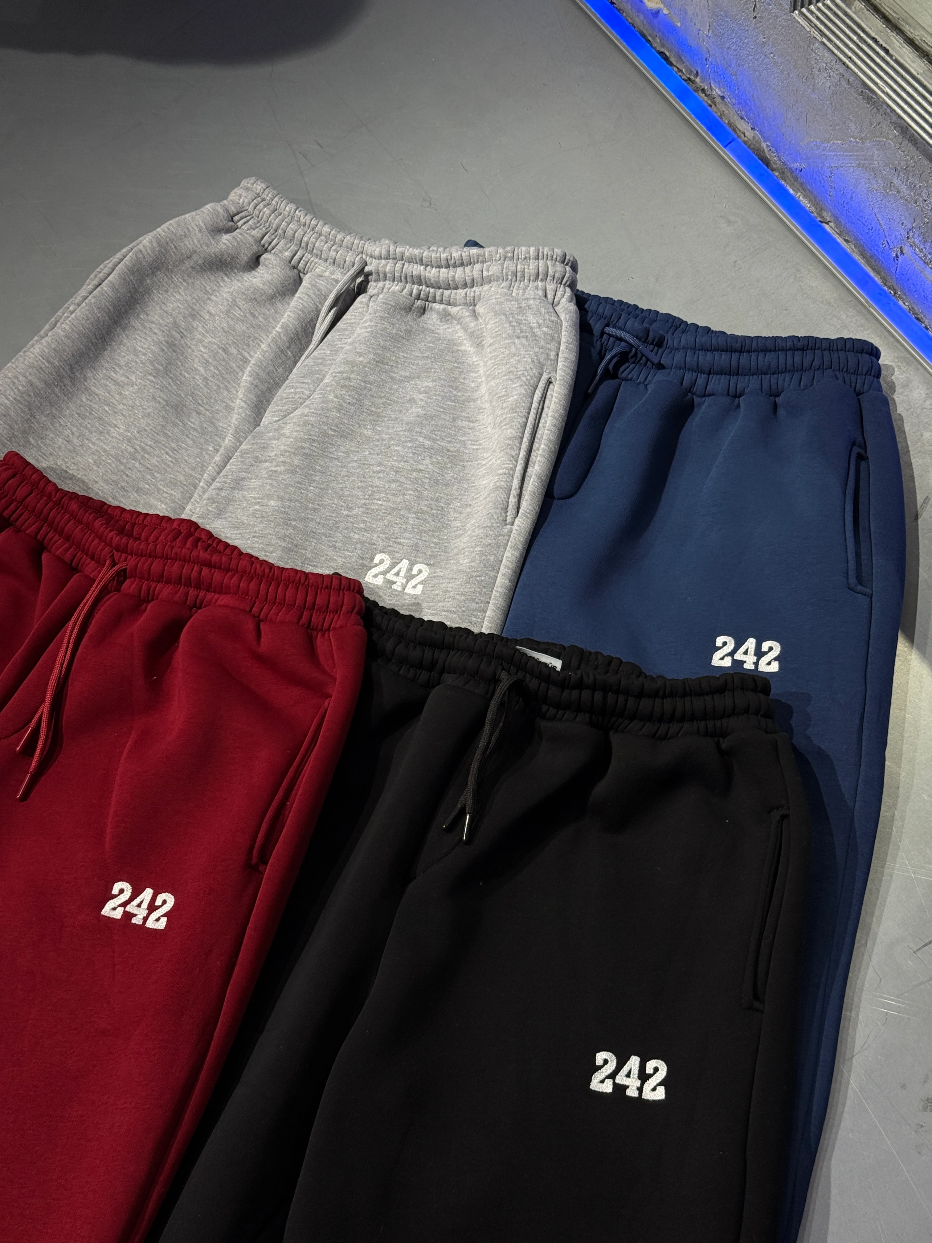 242 Minimal Stoper Detaylı Baggy Eşofman