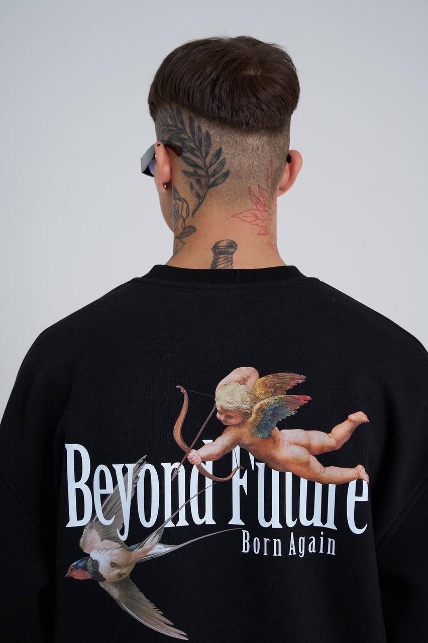 Beyond Future Şardonlu Sweatshirt