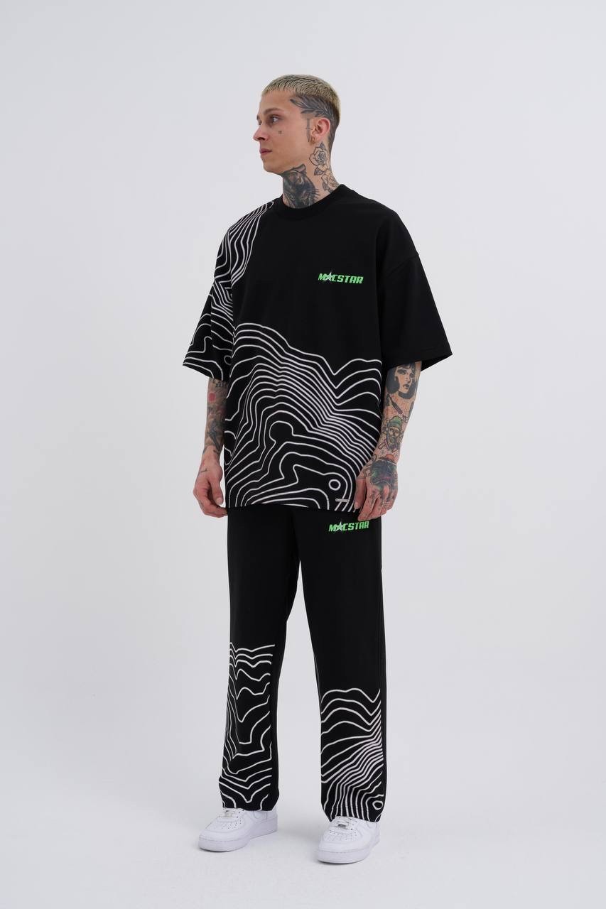 Striped MACSTAR Oversize Takım