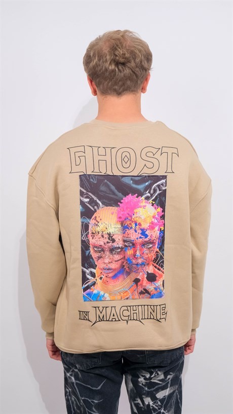 Ghost In Machıne Sweatshirt - BEJ