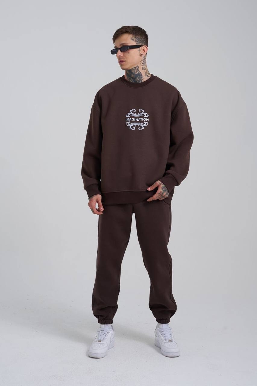 IMAGINATION ŞARDONLU SWEATSHİRT