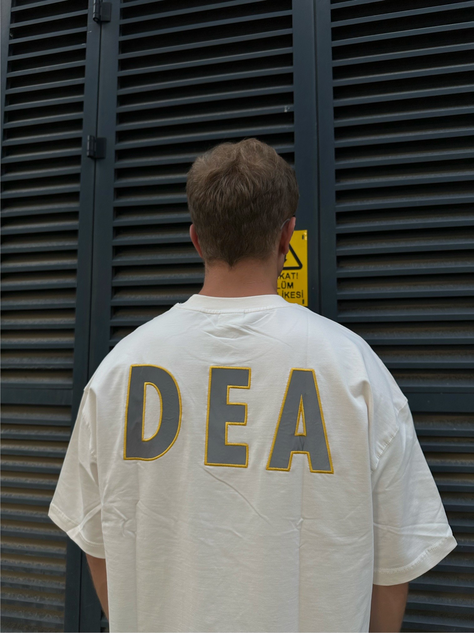 DEA Oversize Reflektörlü T-Shirt