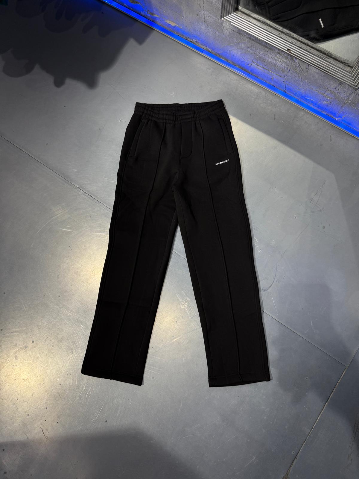 STITCH DETAIL BAGGY EŞOFMAN - Siyah