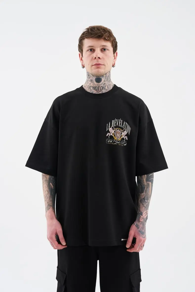 La Revelation Printed Oversize T-Shirt - Kendini yeniden keşfet!