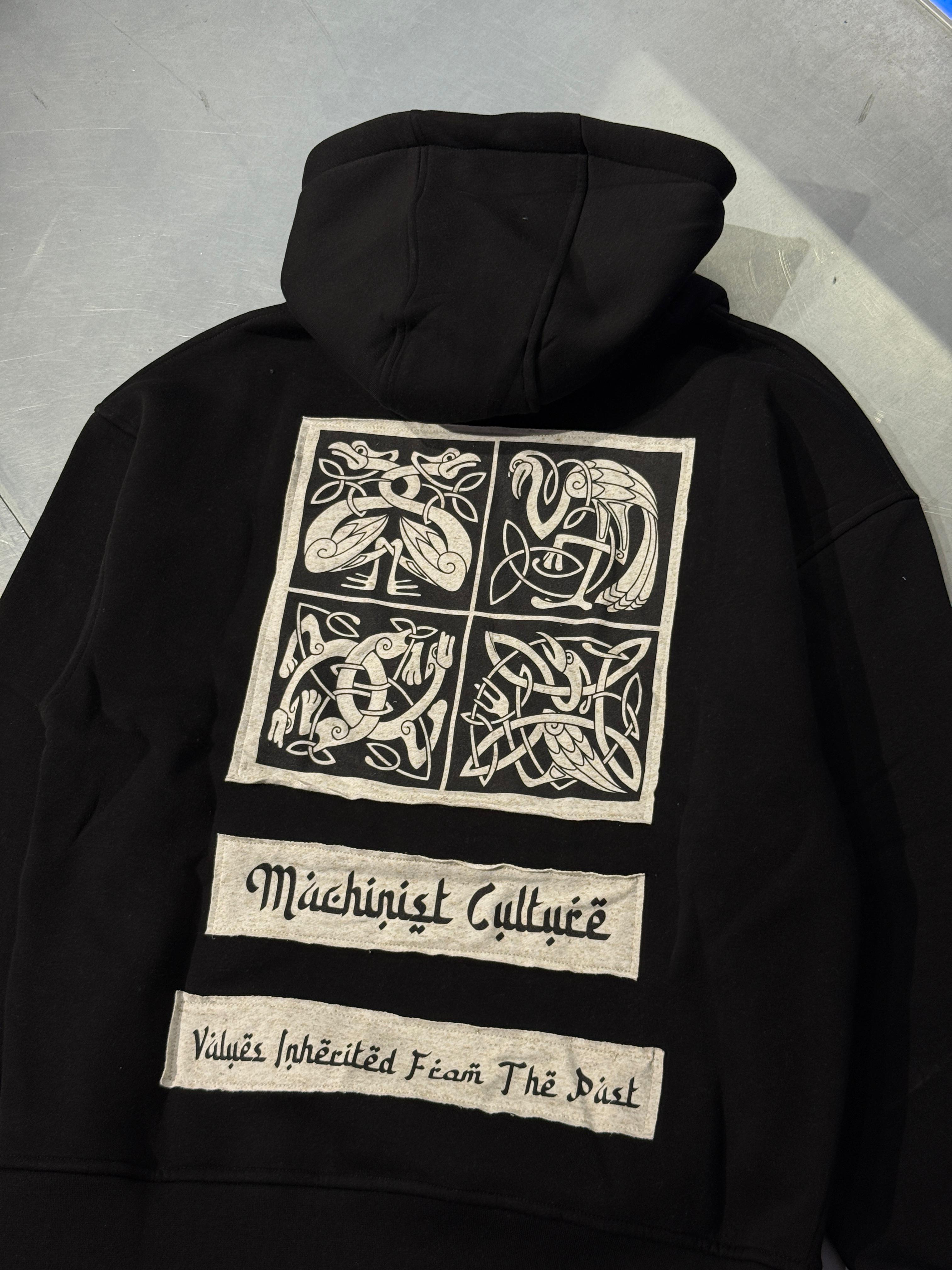 Oversize Culture Printed Hoodie