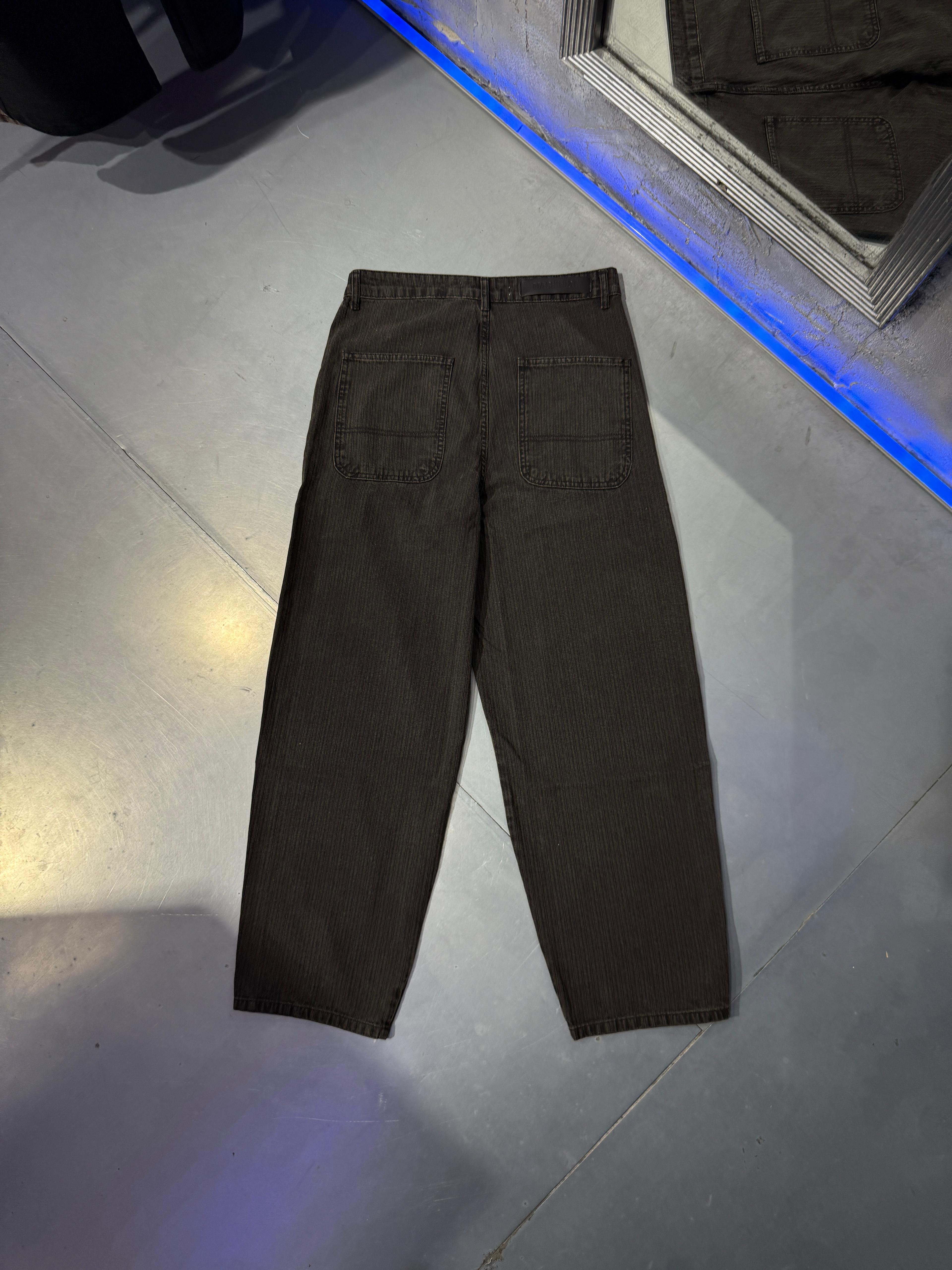 Striped Baloon Fit Jean