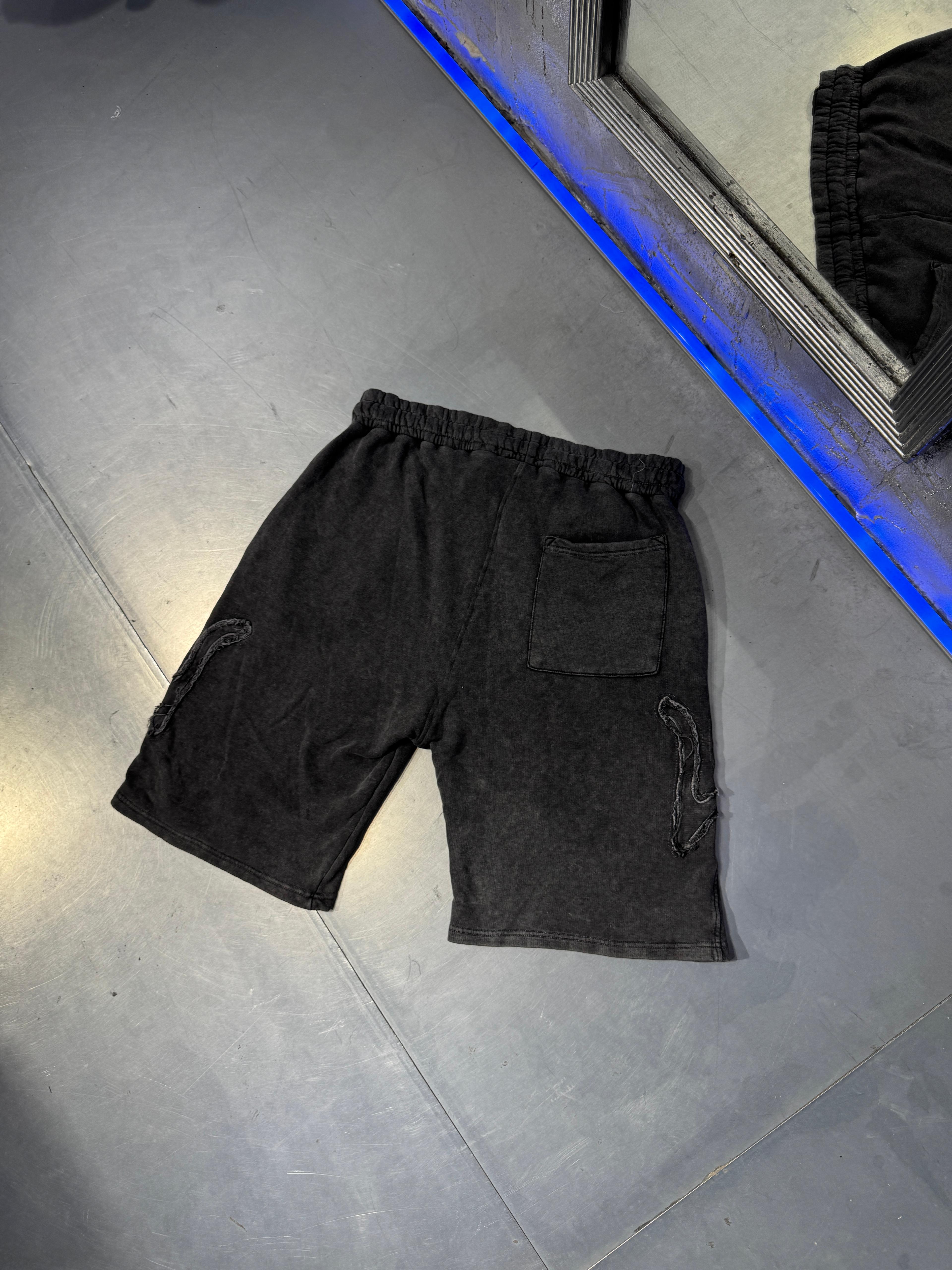 Westside Burn  Acid Wash 3 İplik Şort