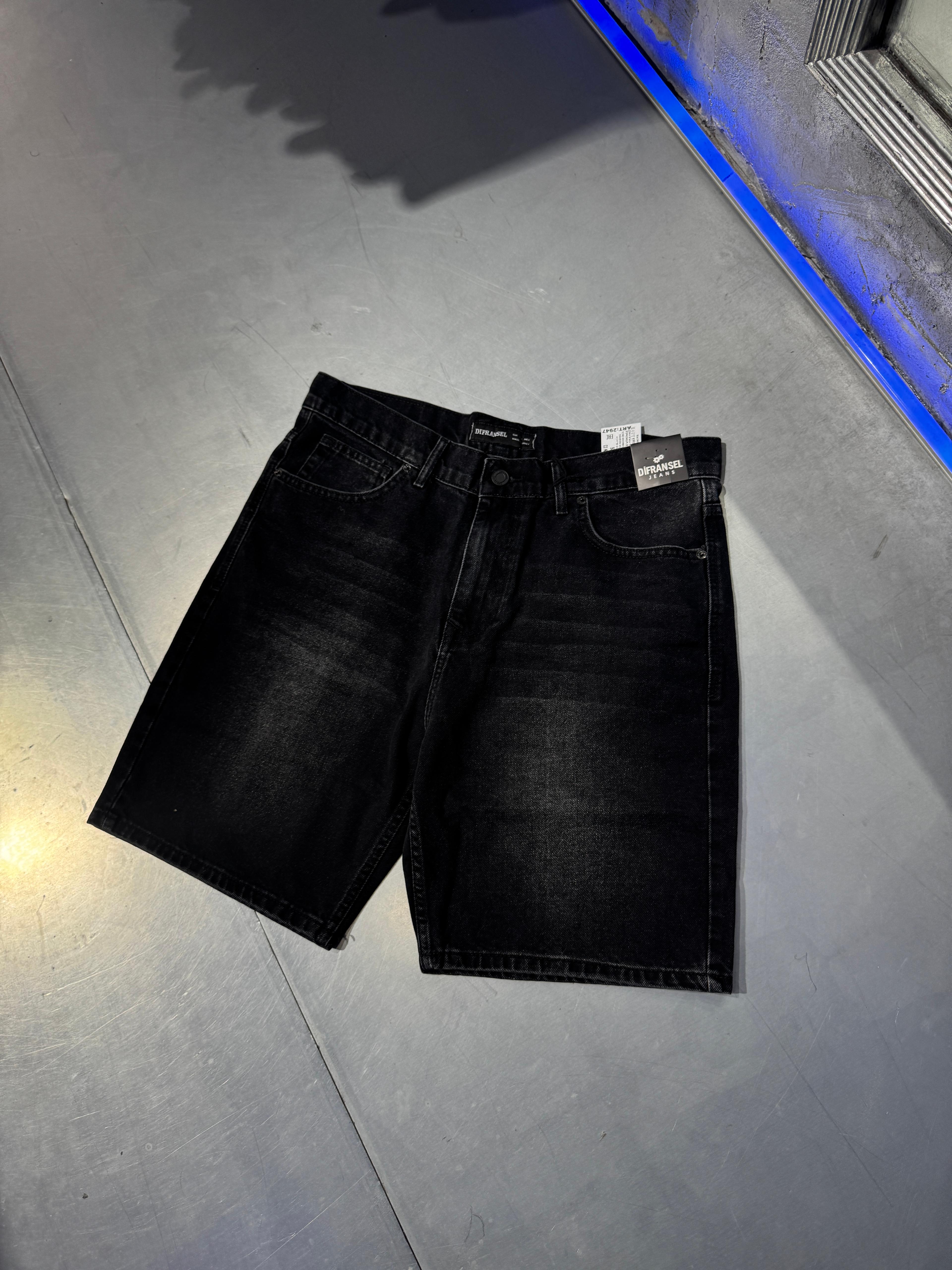 Regular Fit Denim Şort