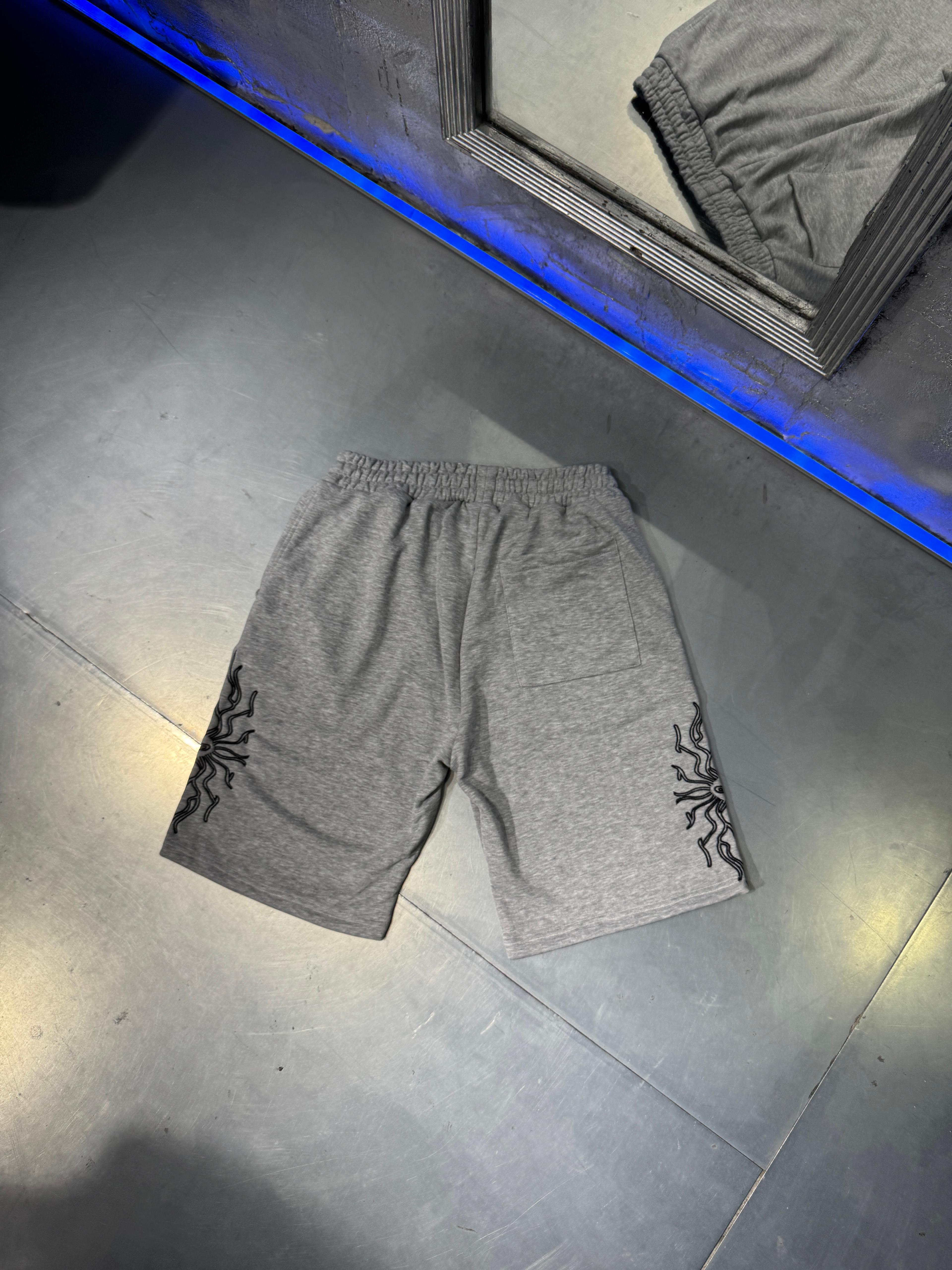 Tribal Burn 3 İplik Acid Wash Şort