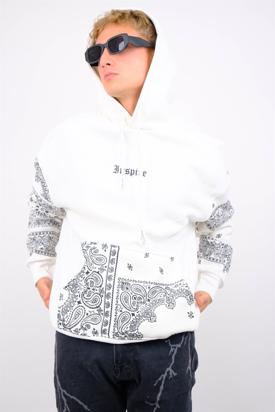 Oversize Inspıre Hoodie