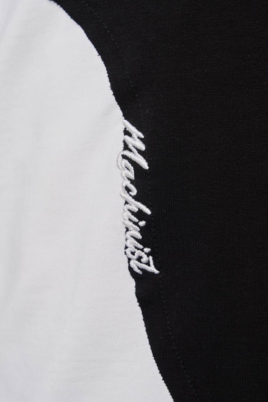 Distressed Stitch And Embroidered Oversize T-Shirt