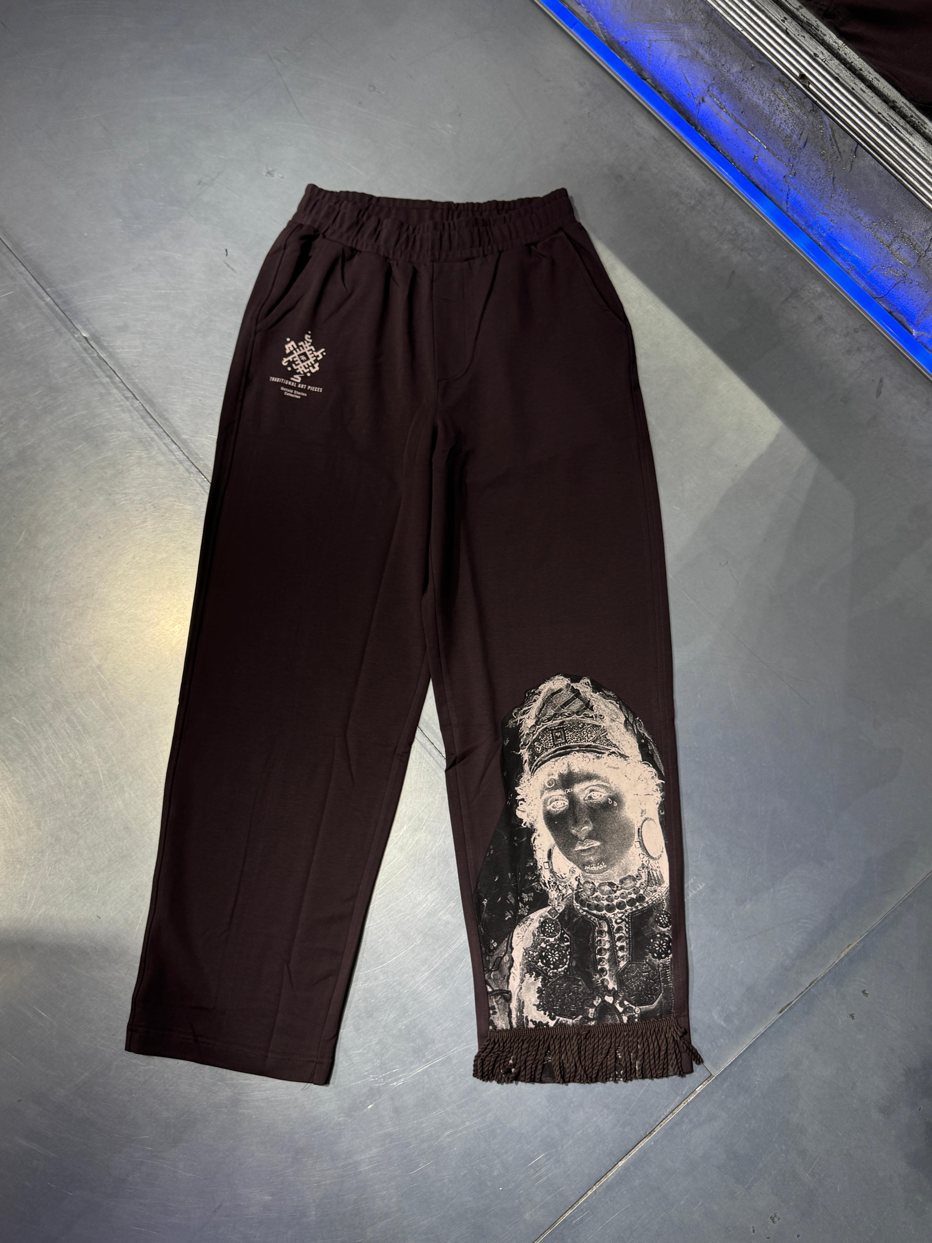 Traditional Fringe Baggy Eşofman