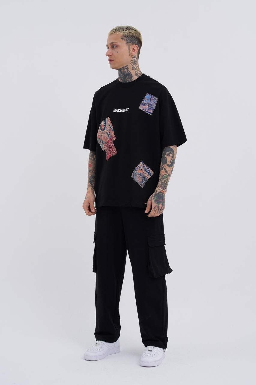 Patchwork Oversize T-Shirt