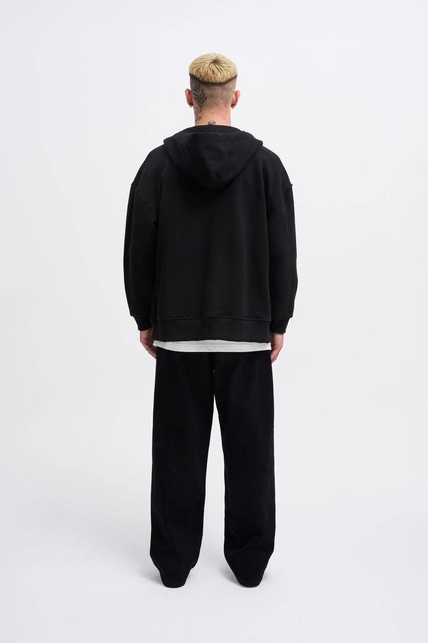 M Logo Zip Hoodie Premium
