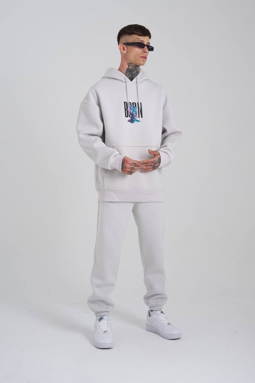Born Flowers Şardonlu Hoodie