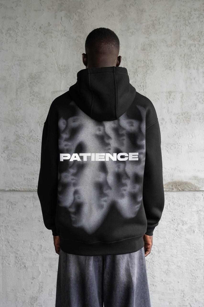 Patience Printed Hoodie Şardonlu Hoodie