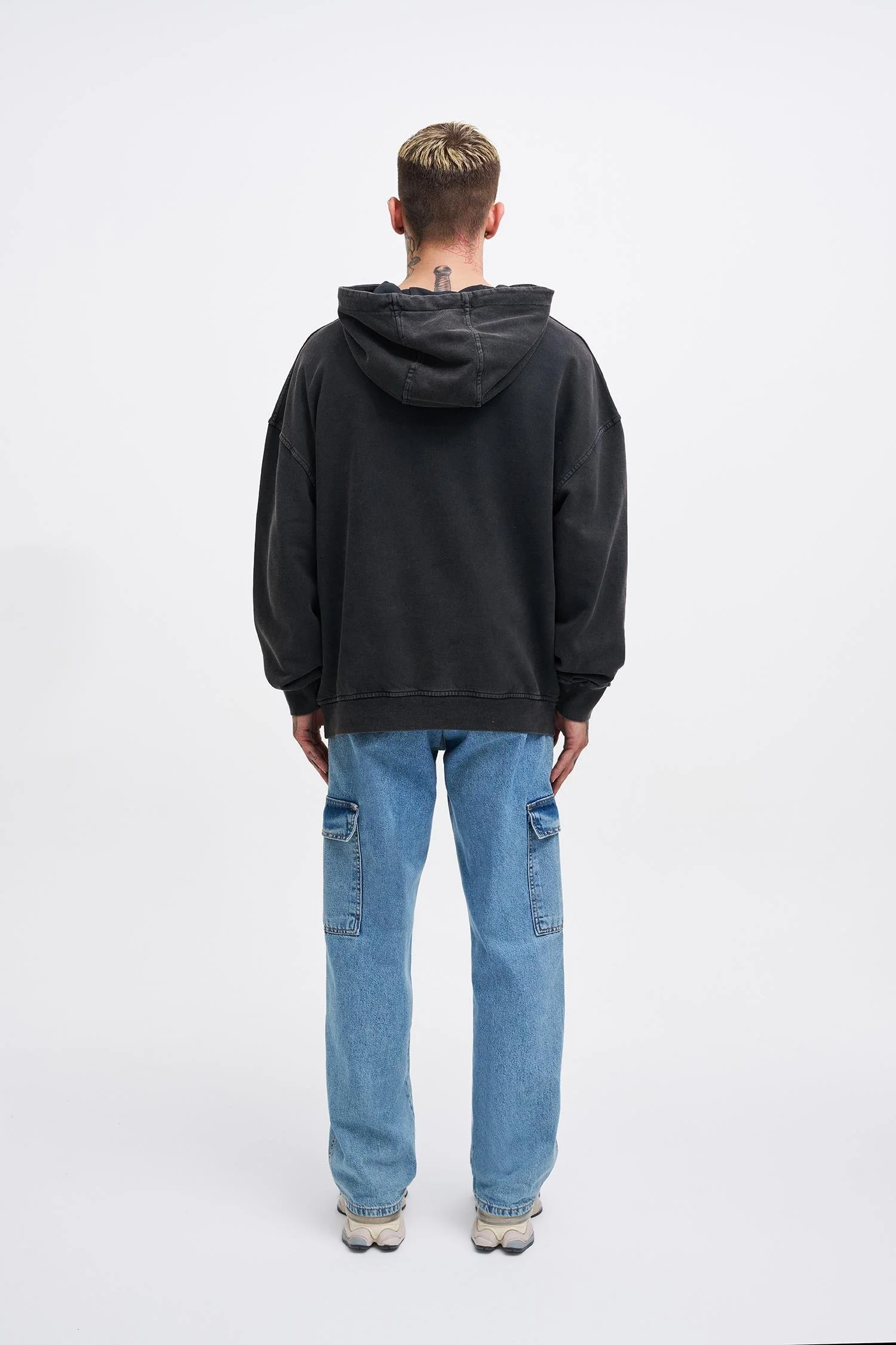 Free Sprits Oversize 3 İplik Hoodie