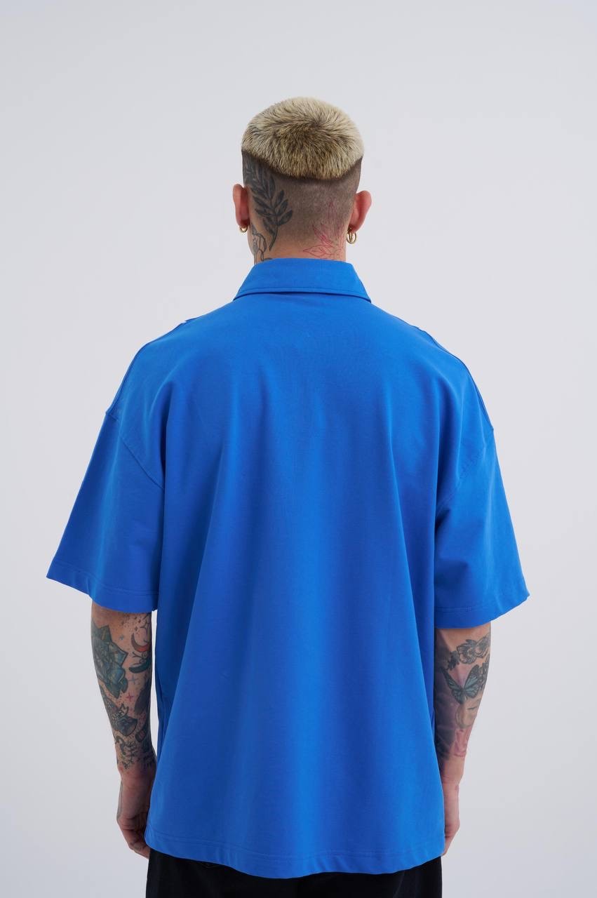 Contrast Piping Polo T-Shirt