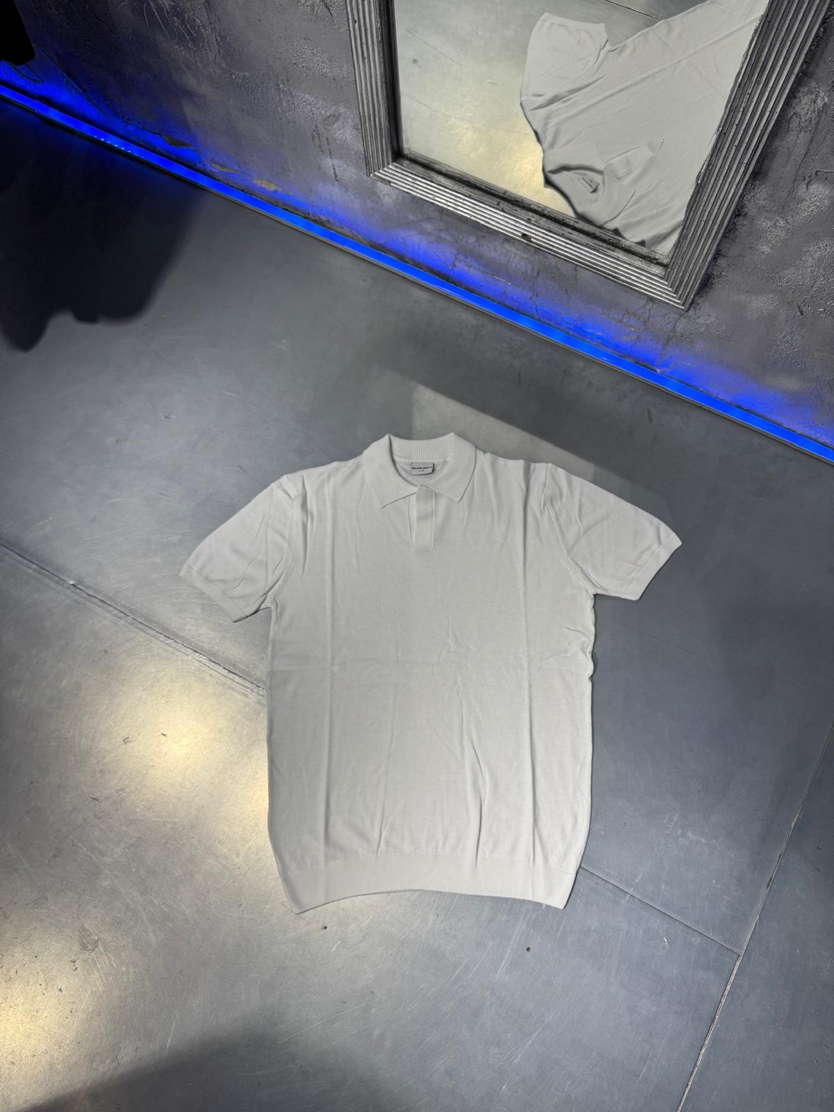 Slim Fit Polo Shirt - Beyaz